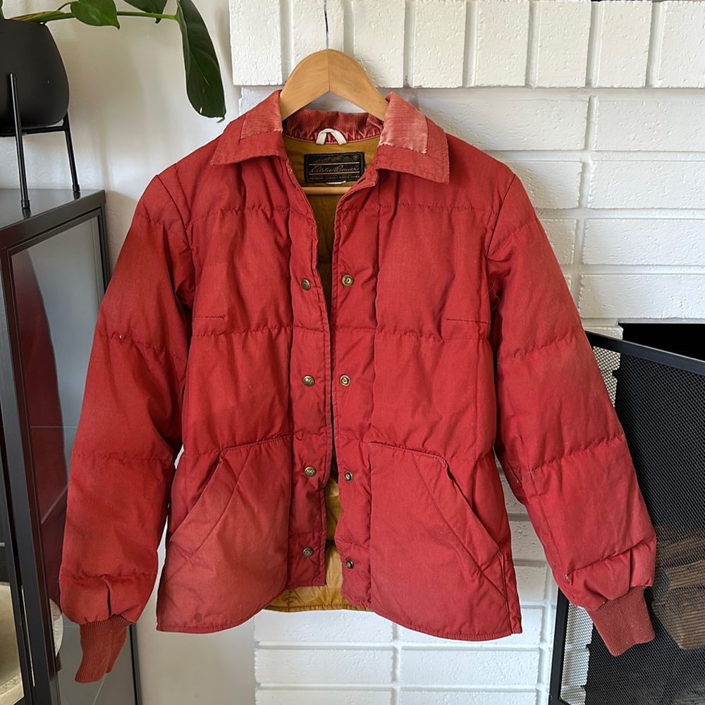Eddie Bauer 70s-80s Vintage Black Tag Goose Down Jacket